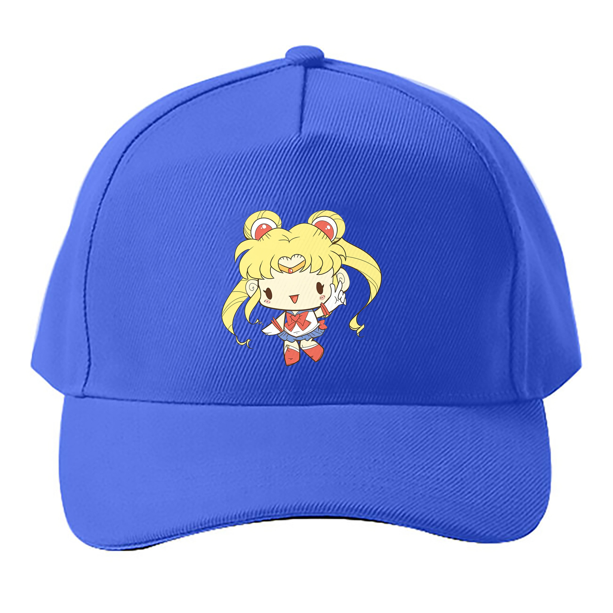 （画像用） 美少女戦士セーラームーン 月野 うさぎ つきの うさぎ Sailor Moon Tsukino Usagi ベースボールキャップ 綿100％ 男女兼用 帽子 スポーツ